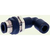 Legris 隔壁用ユニオン 3139シリーズ エルボー， プッシュイン A 10mm， B 10mm 3139 10 00（直送品）