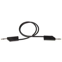 Hirschmann Test ＆ Measurement 4 mmコネクタテストリード 60V 黒 500mm