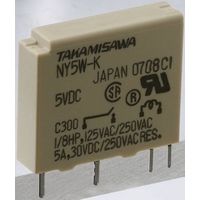 富士通 リレー 5V dc SPNO 基板実装タイプ NY-5W-K-IE 1個（直送品）