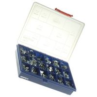 JCS ホースクリップキット HiーTorque 157個 鉄 ボルトドライブ MCZAB1RS 1キット（直送品）