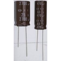 日本ケミコン コンデンサ 100μF， ，10V dc， EKY-100ELL101ME11D（直送品）