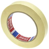 TESA マスキングテープ Tesa 紙幅:19mm長さ:50m 黄 04329-00001-01 1巻（直送品）