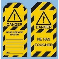 Brady 댯xx Danger Ne Pas Toucher tX / x 256216 1(10)iij