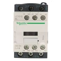 シュナイダーエレクトリック 電磁接触器 24 V dc 3極 LC1Dシリーズ， LC1D12BL（直送品）