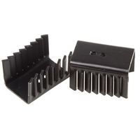 アーウィットサーマロイ ヒートシンク 長さ:38mm 幅:28mm 高さ:22mm， 400051 1ロット(20個)（直送品）