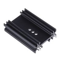 アーウィットサーマロイ ヒートシンク 長さ:50mm 幅:34.5mm 高さ:50mm， 437874 1ロット(10個)（直送品）