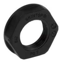 Lapp Japan ケーブルグランドロックナット，材質:ガラス繊維PA，ネジ径 PG7 53019200 1ロット(5個)（直送品）