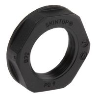 Lapp Japan ケーブルグランドロックナット，材質:ガラス繊維PA，ネジ径 PG9 53019210 1ロット(5個)（直送品）