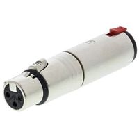 Neutrik (ノイトリック) AVアダプタ 1 / 4インチ ステレオ XLR NA3FJ 1個（直送品）