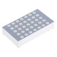 Kingbright Electronic LEDディスプレイ， 赤TA12ー11EWA TA12-11EWA 1個（直送品）