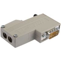 ERNI Electronics Dーsubコネクタ， 9極， オス， ケーブルマウント， 144176 1個（直送品）