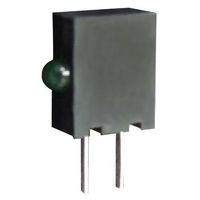 キングブライト 基板用LED表示灯 緑 直角 40 ° スルーホール実装 KM2520EH/1SGD 1ロット(20個)（直送品）