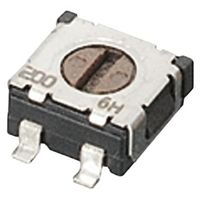 日本電産コパル電子 半固定抵抗器（トリマポテンショメータ）表面実装 1回転型 ST-4EB Ohm
