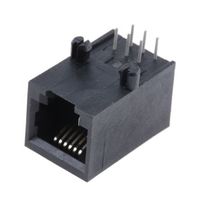 Bel-Stewart RJ125コネクタ， メス， RJ25コネクタ， スルーホール