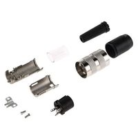 アンフェノールジャパン Amphenol DINソケット 3極 メス ケーブルマウント T3261001 1個（直送品）