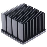 Malico ヒートシンク 長さ:45mm 幅:45mm 高さ:28mm， MBH45001ー28W/2.6 1個（直送品）