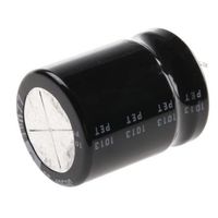 ニチコン アルミ電解コンデンサ，スナップイン端子 200V dc 220μF LGU2D221MELY 1個（直送品）