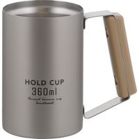 ベストコ 缶ホルダー タンブラー 保冷 ジョッキ ビール 360ml ステンレス NQ-0005 HOLD CUP パール金属（直送品）