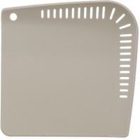 ベストコ 抗菌 抗ウイルス カッティングボード 水切り まな板 ワームグレー スクエア MA-3227 フードストッパー（直送品）