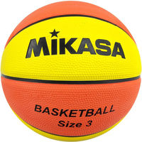 ミカサ バスケットボール3号（幼児～小学校低学年向け）ゴム B3JMR
