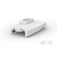 TE Connectivity基板ヘッダアクセサリー （ストレインリリーフ） 640713-1（直送品）