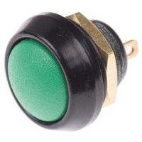 ITW Switches 押しボタンスイッチ， モーメンタリ， パネルマウント， 単極単投(SPST)， 59ー113 1個（直送品）