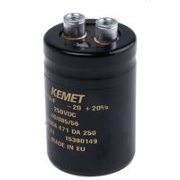 KEMET コンデンサ 470μF， ，250V dc， ALS30A471DA250 1個（直送品）