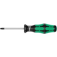 Wera Werk スクリュードライバ， トルクス， チップサイズ:T9， 05028004001 367 TORX 028004 1個（直送品）