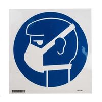 日本ブレイディ 必須標識 Brady なし なし語 PET 青/白 250134 1個（直送品）