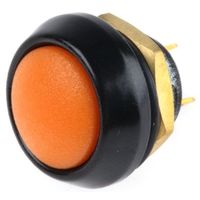 ITW Switches 押しボタンスイッチ， モーメンタリ， パネルマウント， 単極単投(SPST)， 59ー117 1個（直送品）