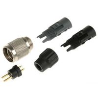 Franz Binder 丸型コネクタ， 3極， ケーブルマウント， 99ー0075ー100ー03 1個（直送品）