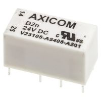 TE Connectivity リレー 24V dc， 2c接点 基板実装タイプ V23105A5405A201（直送品）