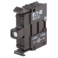 スイッチモジュール コンタクトブロック 12 → 30 V ac/dc ねじターミナル Eaton 216559 M22-LED-G（直送品）