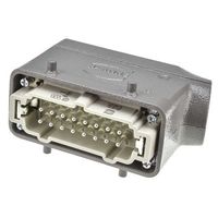 HARTING ヘビーデューティパワーコネクタ， 16極， 16.0A， 500 → 0 V， 09330162601+1930016152（直送品）