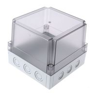 Fibox， ポリカーボネイト， 高さ:150 mm， 奥行き:180 mm PCM 175/150 T enclosure 1個（直送品）