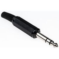 Lumberg フォーンコネクタ 6.35 mm ケーブルマウント ステレオ KLS 3 1個（直送品）