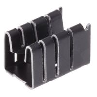 アーウィットサーマロイ ヒートシンク 長さ:19.5mm 幅:12.7mm 高さ:13mm， 400073 1ロット(5個)（直送品）