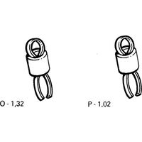 Technologies， ターミナル， リン青銅， 黄 1.32mm 20-313144 1ロット(100個)（直送品）