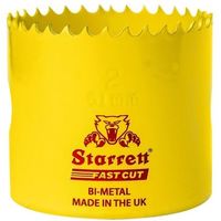 L.S.Starrett ホールソー Starrett HSS 直径37mm バイメタル FCH0176 1個（直送品）