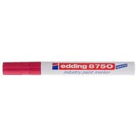 edding 油性マーカー 赤 2 → 4mm 8750-1-4001 1個（直送品）