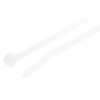 Thomas & Betts 結束バンド， 143mm x 3.5 mm， ナチュラル， ナイロン 66， RSTY125ー40ー100（直送品）