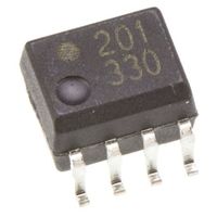 Broadcom (ブロードコム)フォトカプラ， 表面実装 チャンネル数:1， ロジックゲート出力， HCPLー0201ー000E 1個（直送品）