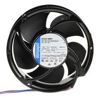ebmーpapst 軸流ファン 電源電圧:48 V dc， 172 x 51mm， 6318/2TDH4P 1個（直送品）