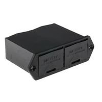 Bulgin 電池ホルダ 2 パネル BX0026 1個（直送品）
