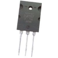 東芝 Toshiba トランジスタ， PNP， スルーホール， 15 A， 2SA1987ーO(Q) 1ロット(5個)（直送品）