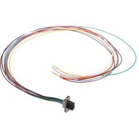 Glenair AVケーブル CN1:9極、オス、マイクロDサブ， CN2:フリーエンド， MWDM2Lー9Pー6E5ー18B 1個（直送品）