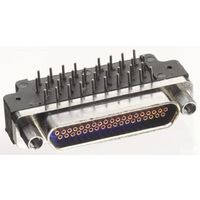 Glenair Dーsubコネクタ， 51極， メス， スルーホール， MWDM2Lー51SCBRPー.110 1個（直送品）