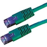 SECOMP Roline Cat6ケーブル， 10m， 緑 オス RJ45 / です， S/FTP 21.15.1383-40 1個（直送品）