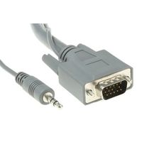 SECOMP Combicable VGA + Audio，3m 11.04.5153-20 1個（直送品）