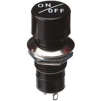 ミヤマ電器 押しボタンスイッチ モーメンタリ パネルマウント 単極単投（SPST） MS-030-K 1個（直送品）